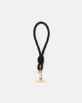 Sparkle Knot Phone Wrist Strap - Black