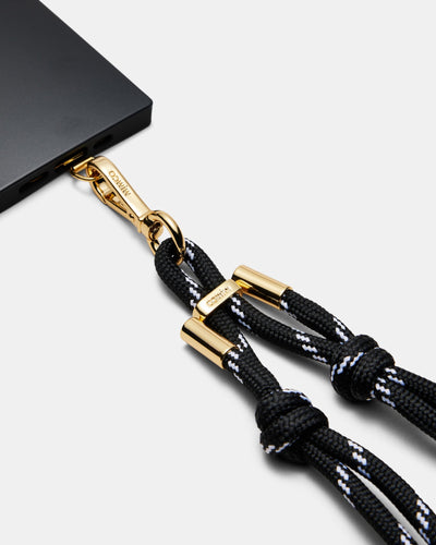 Bungee Knot Phone Wrist Strap - Black