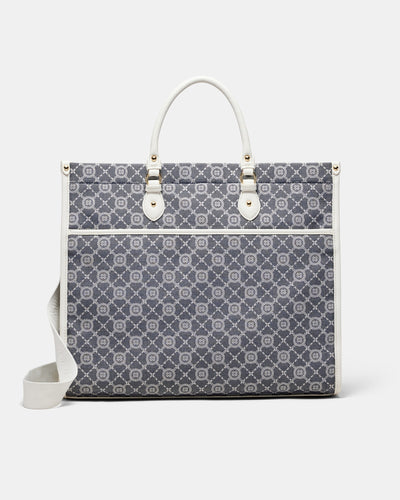 Mim-Gram Tote Bag - Denim