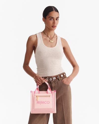 Patch Mini Tote Bag - Petal