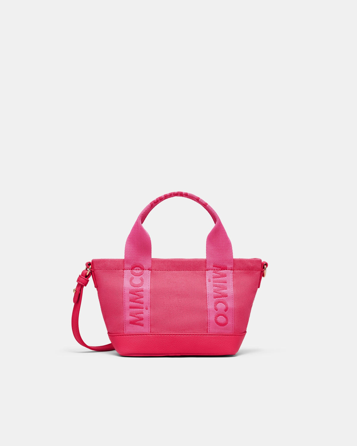 Mim Micro Tote Crossbody Bag - Flamingo