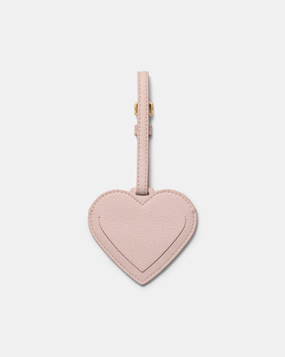 Heart Luggage Tag - Petal