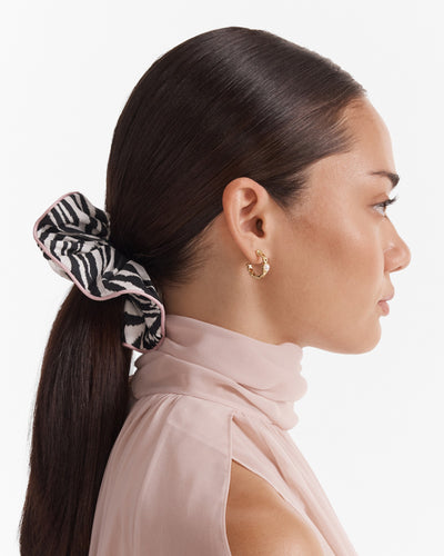 Zebra Scrunchie - Multicolour