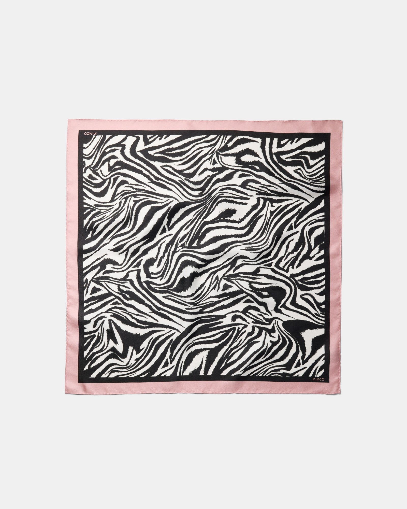 Zebra Square Scarf - Multicolour