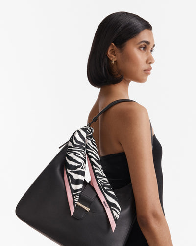 Zebra Thin Scarf - Multicolour