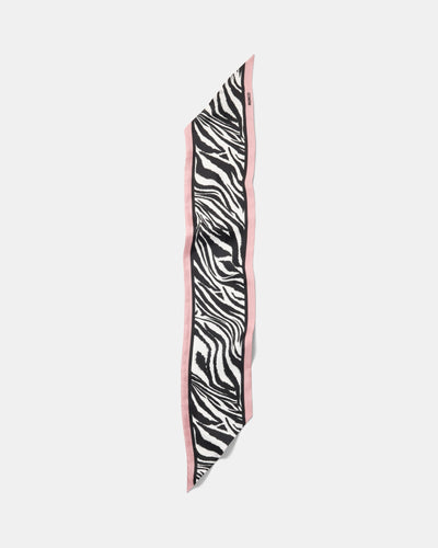 Zebra Thin Scarf - Multicolour