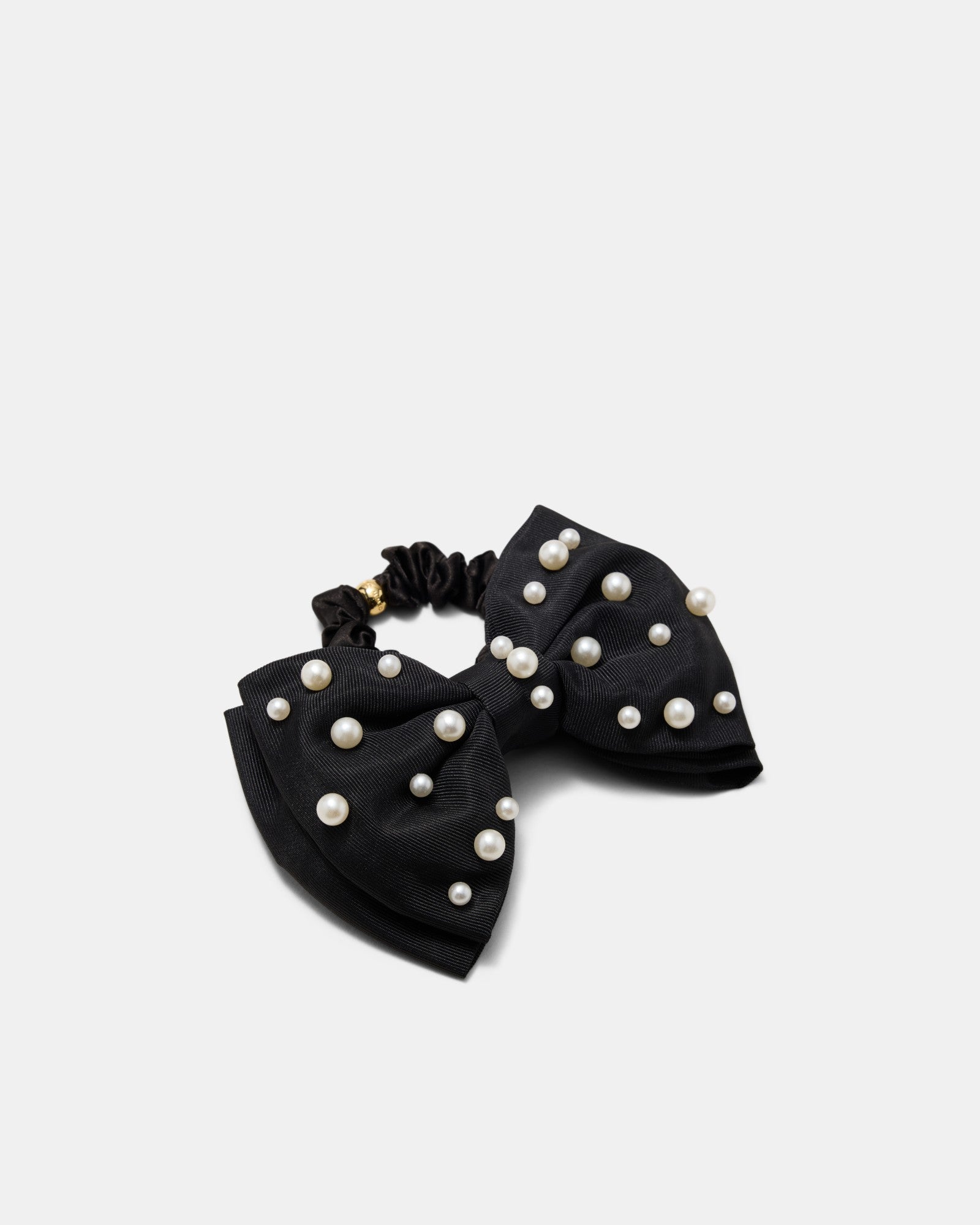 Make A Bow Hair Tie - Black