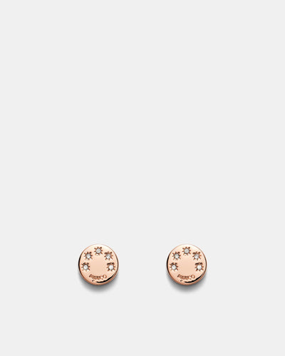 Alluring Stud Earrings - Rose Gold
