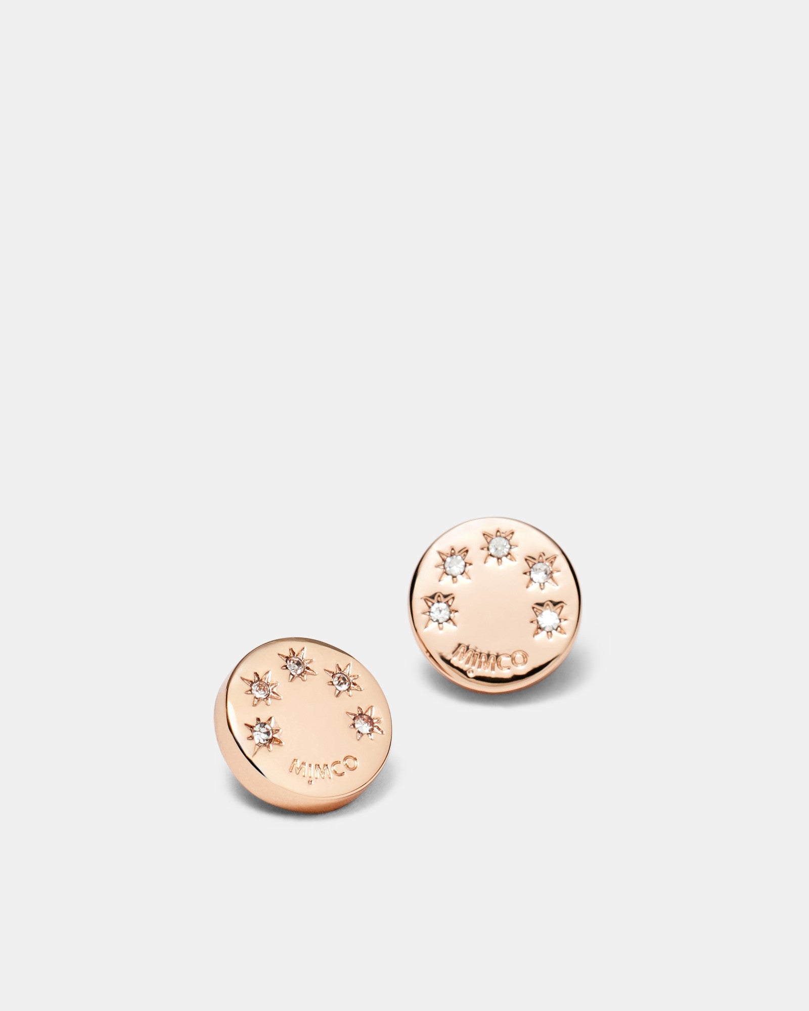 Alluring Stud Earrings - Rose Gold