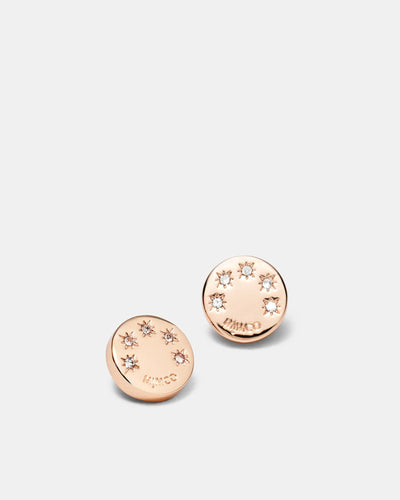 Alluring Stud Earrings - Rose Gold