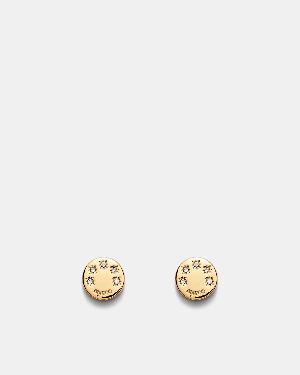 Alluring Stud Earrings - Gold