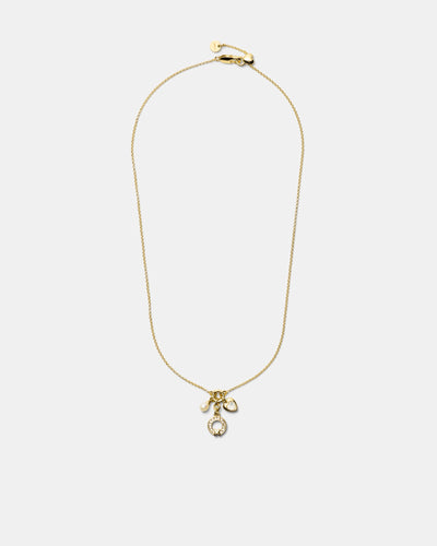 Encanto Earrings And Necklace Set - Gold