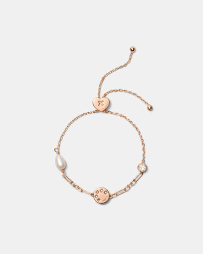 Alluring Toggle Bracelet - Rose Gold