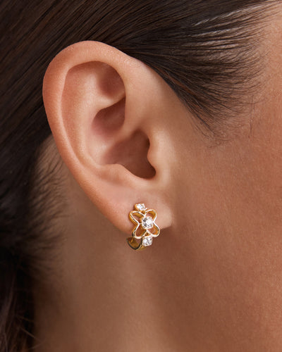 Adorbs Hoop Earrings - Gold