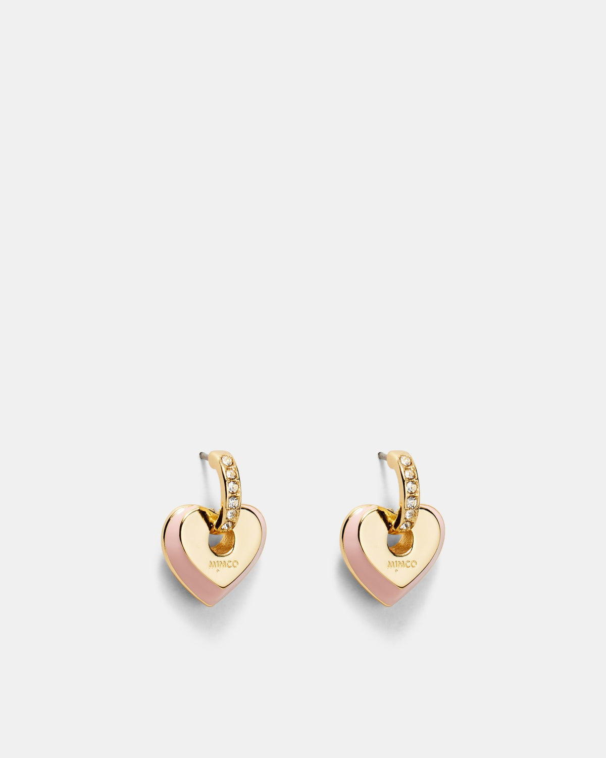 Lovely Enamel Stud Earrings - Petal