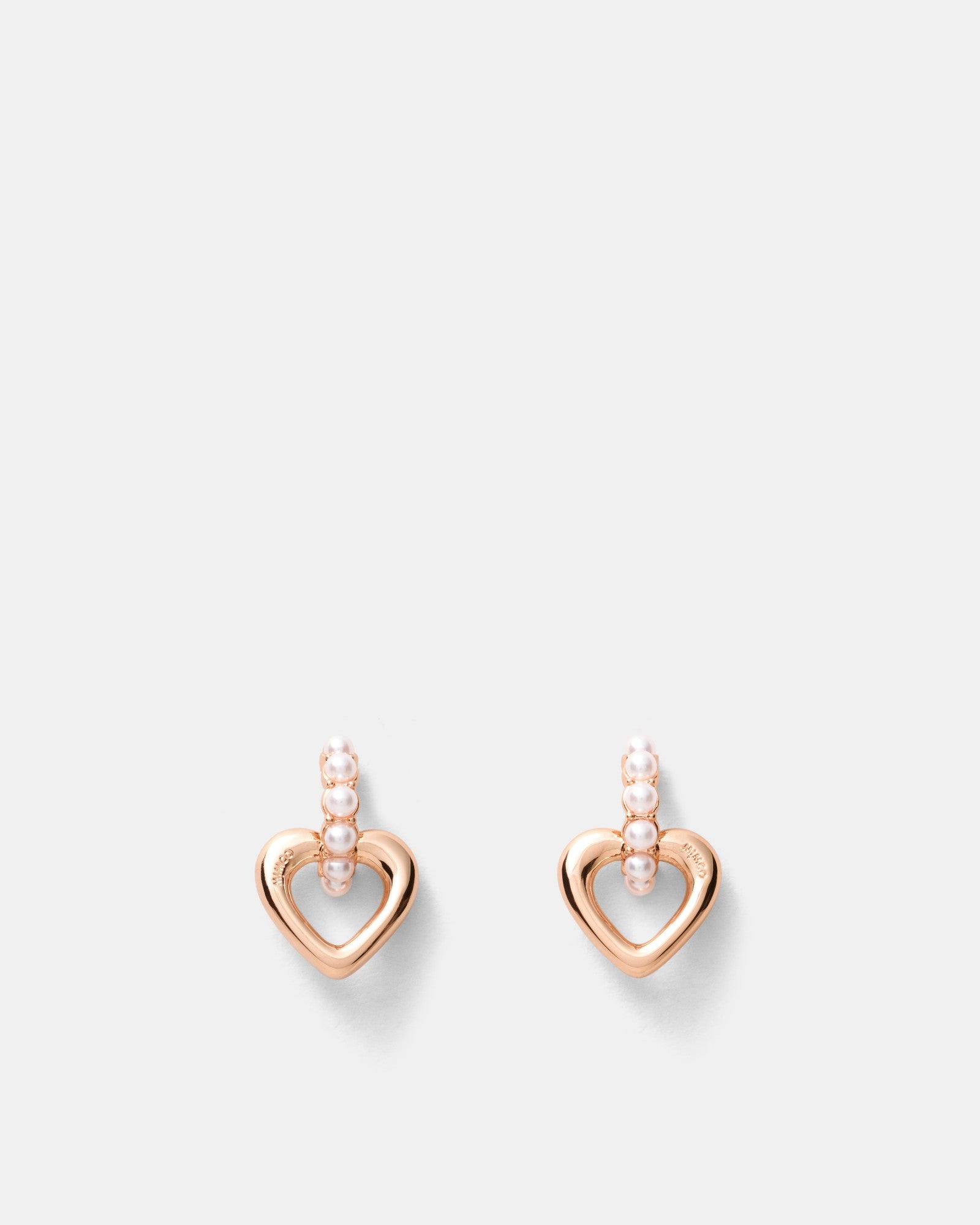 Lovely Stud Earrings - Rose Gold
