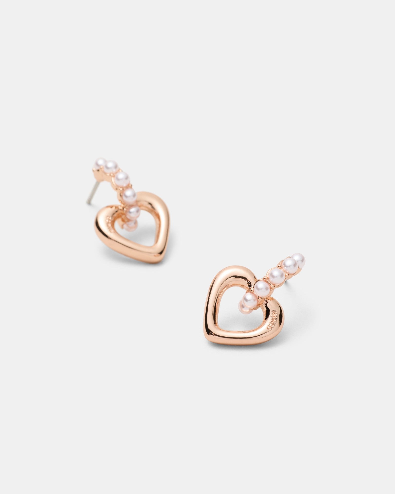 Lovely Stud Earrings - Rose Gold