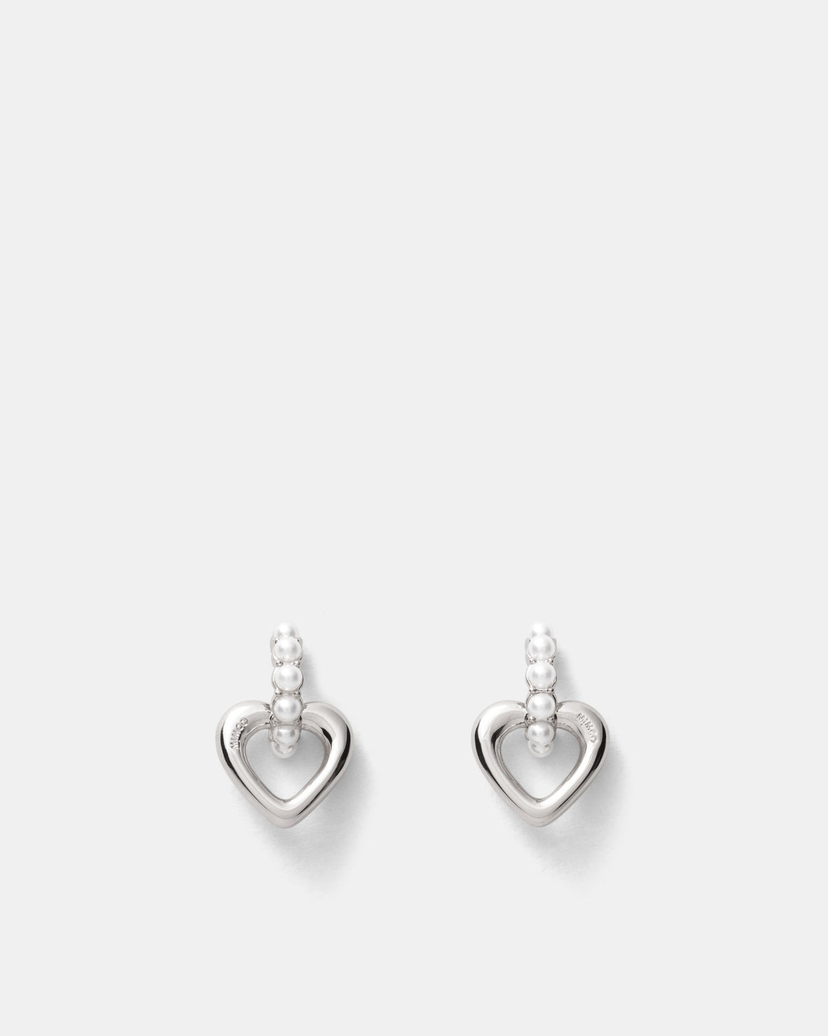 Lovely Stud Earrings - Silver