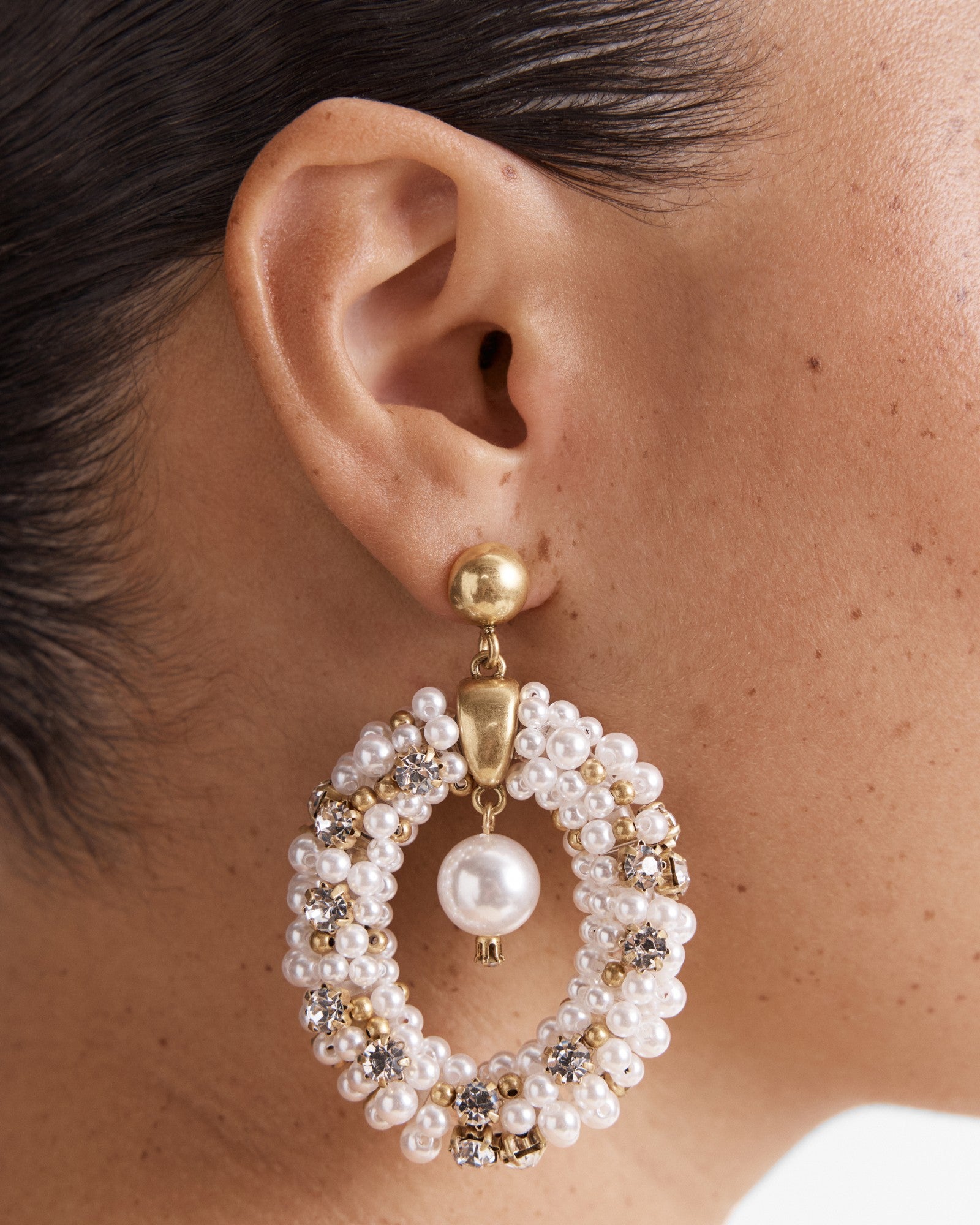 Pearly Dream Earrings - Pearl