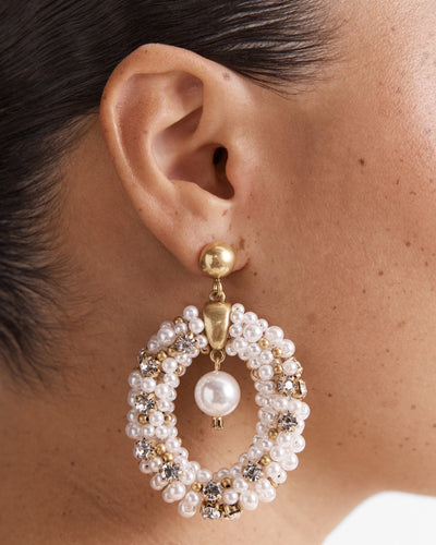 Pearly Dream Earrings - Pearl