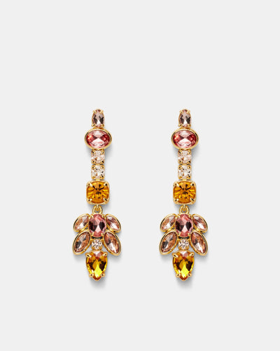 Alluring Drop Earrings - Petal