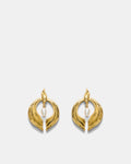 Gaia Pearl Drop Earrings - Pearl