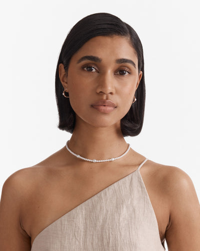 Lovely Trio Necklace - Rose Gold