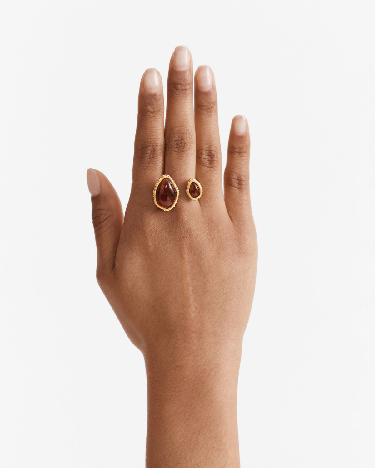 Pebble Ring - Caramel