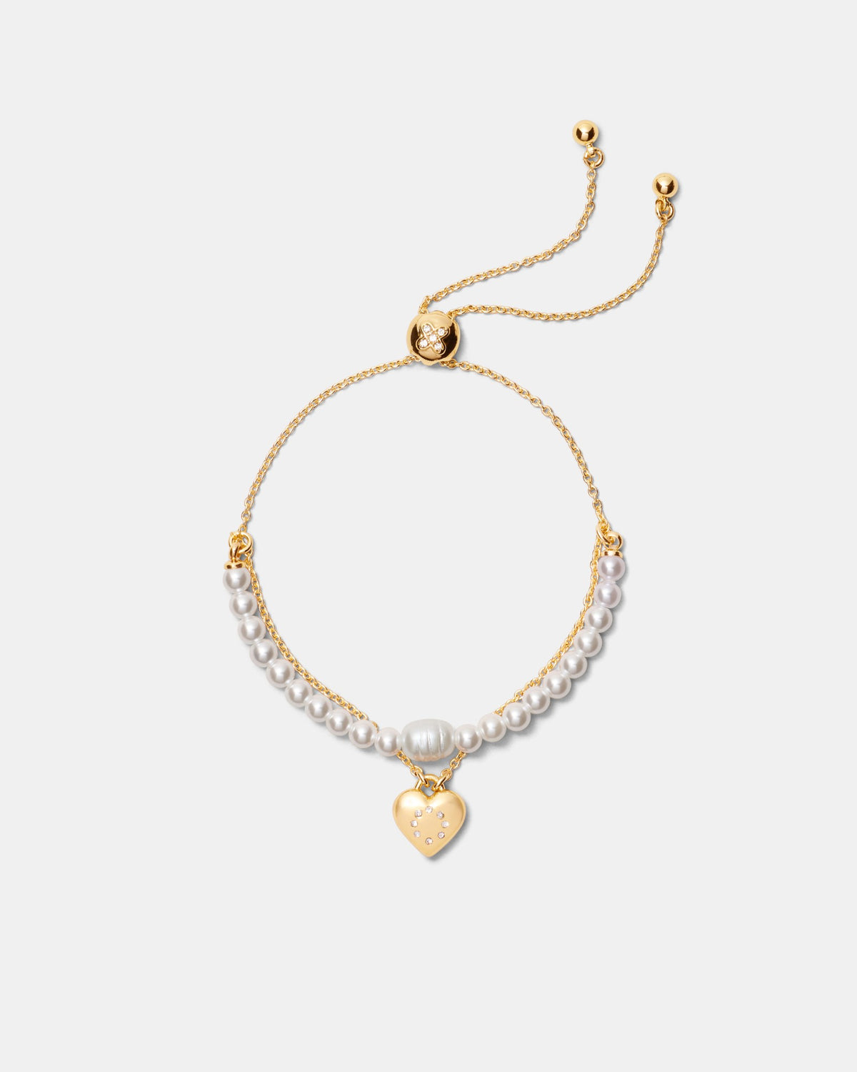 Lovely Toggle Bracelet - Gold