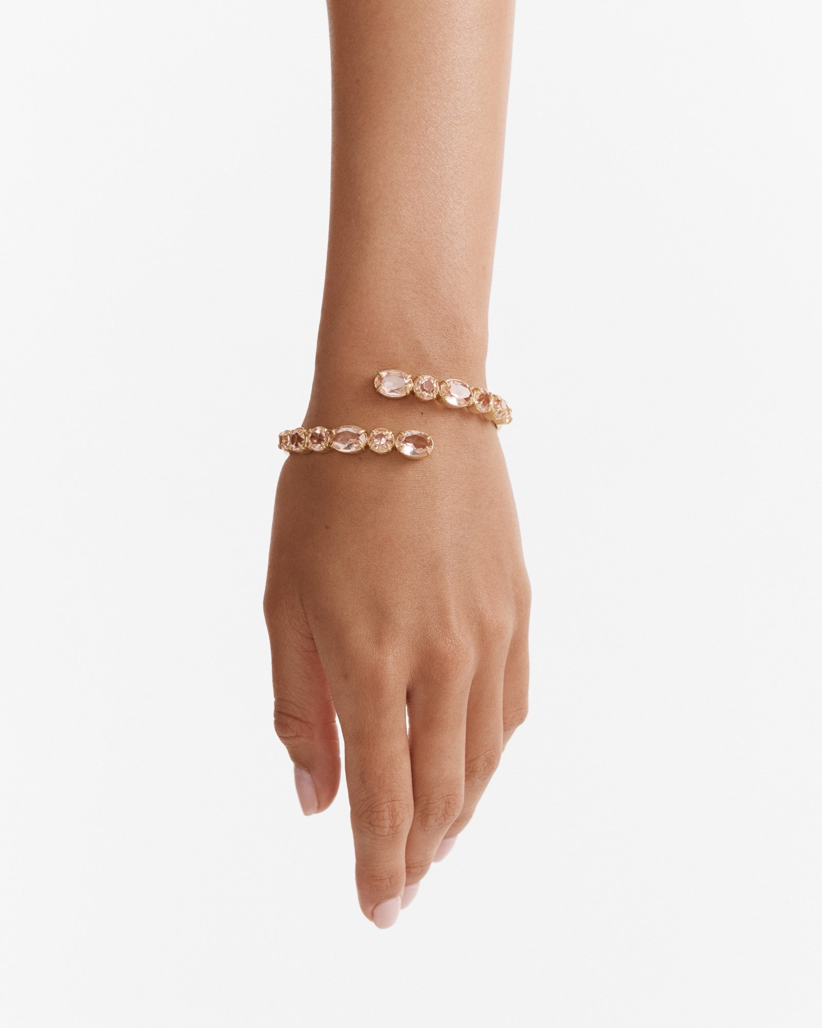 Goddess Open Cuff Bracelet - Petal