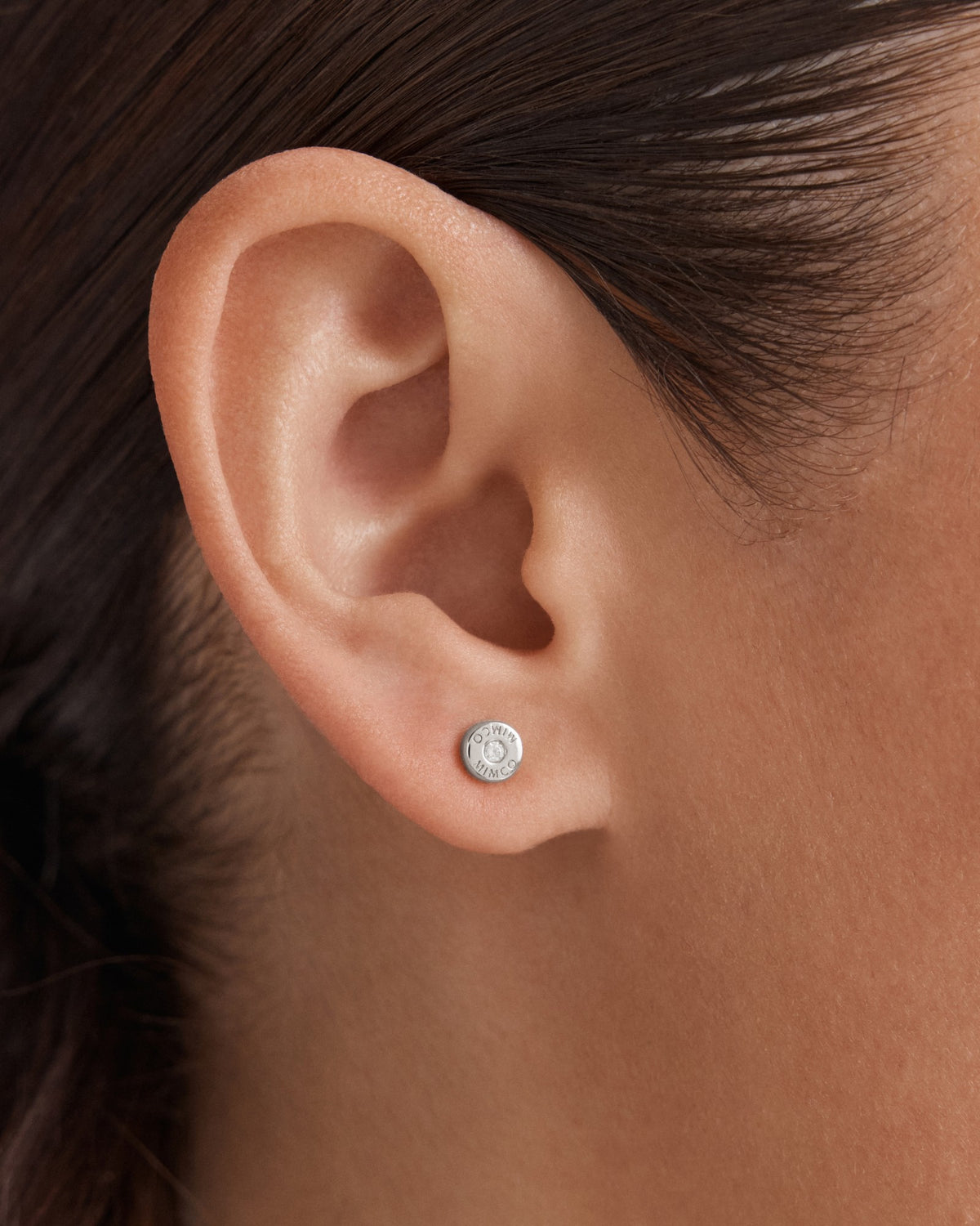 Finito Stud Earrings - Silver
