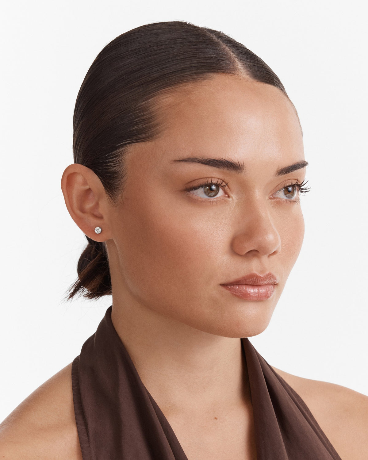 Finito Stud Earrings - Silver