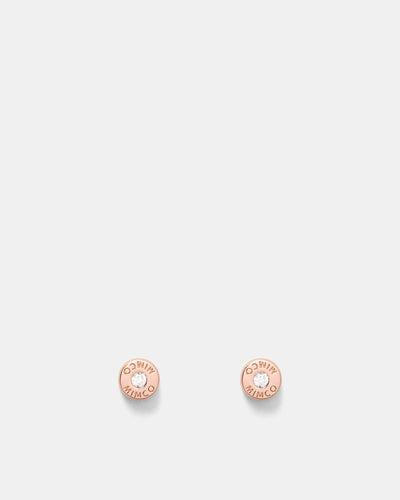 Finito Stud Earrings - Rose Gold