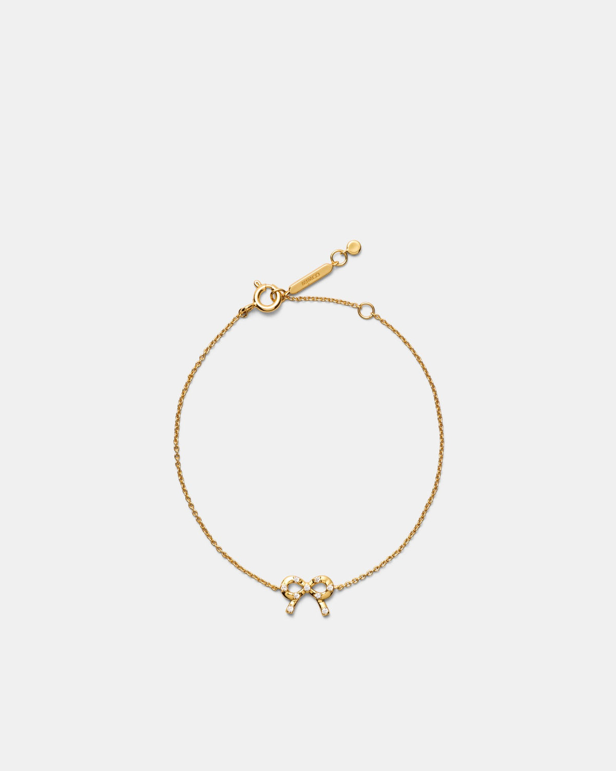 Baby Bow Bracelet - Gold
