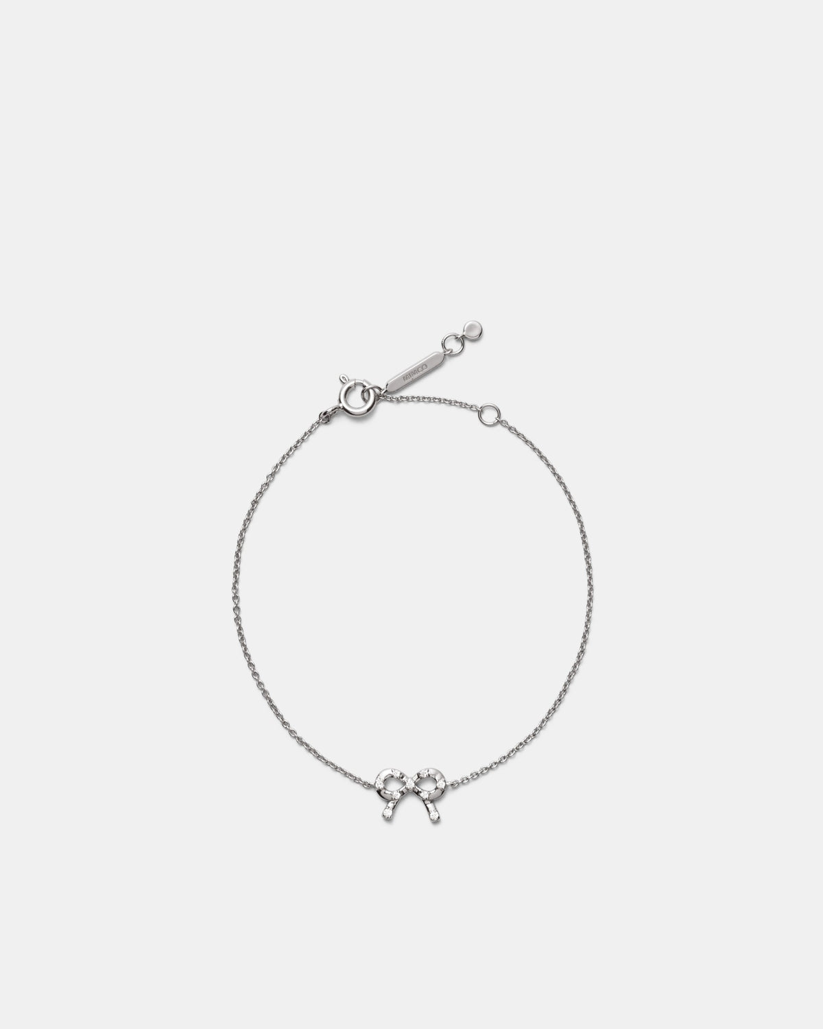 Baby Bow Bracelet - Silver