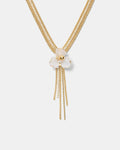 Floweret Necklace - Pearl
