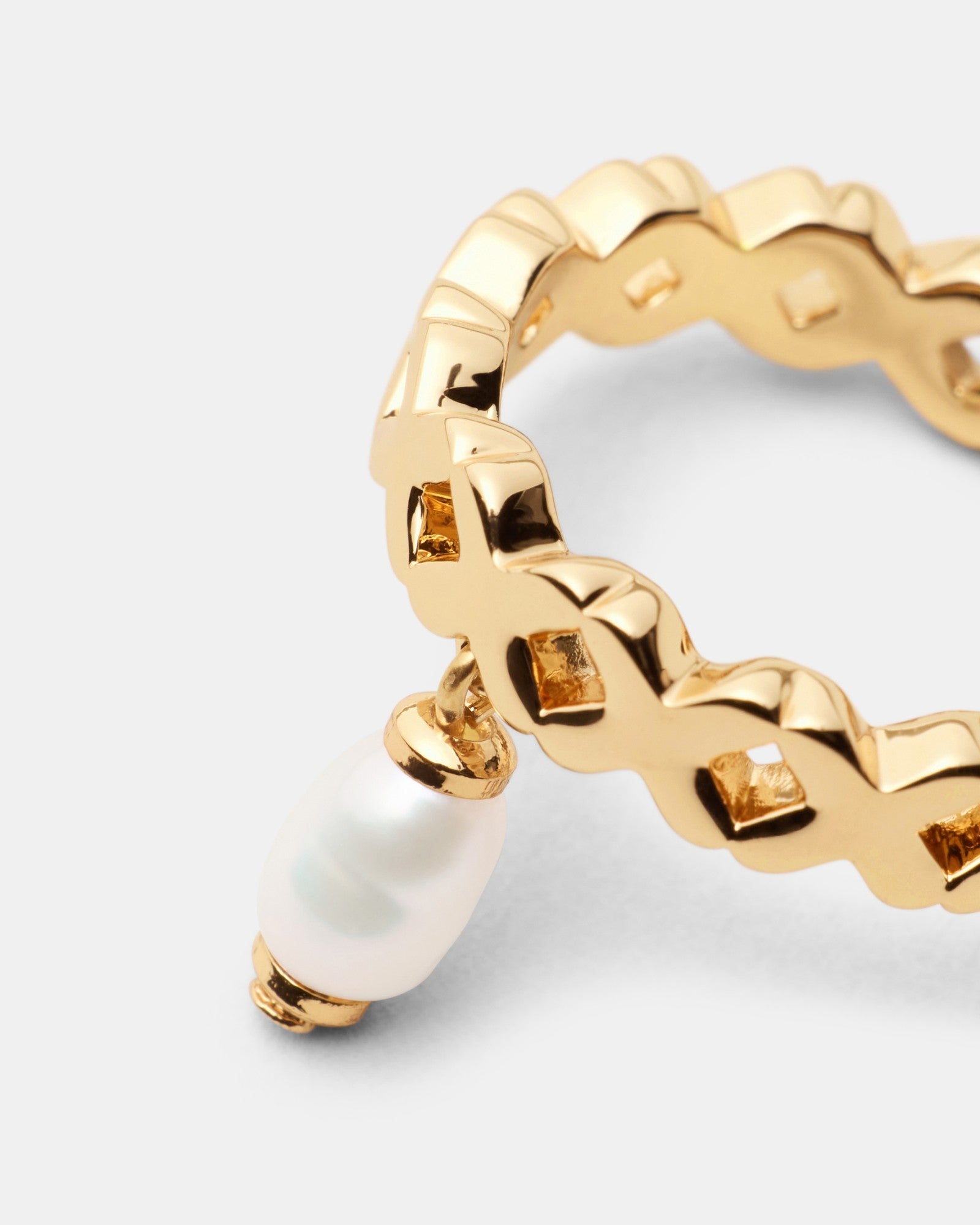 Essense Pearl Ring - Gold