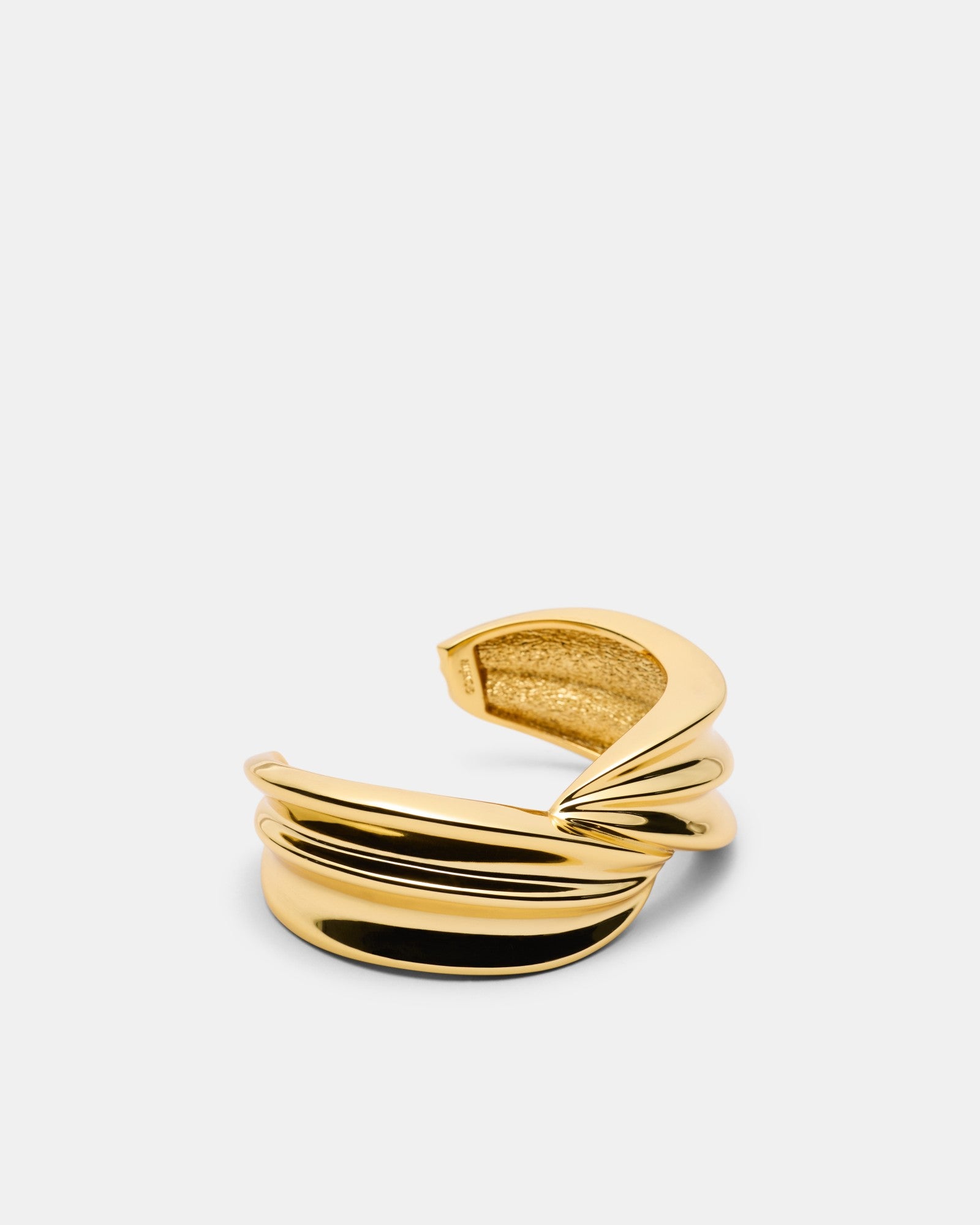 Fold Cuff Bracelet - Gold