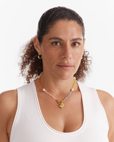 Love Me Pearl Necklace - Multicolour