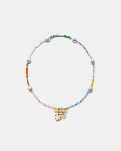 Love Me Pearl Necklace - Multicolour