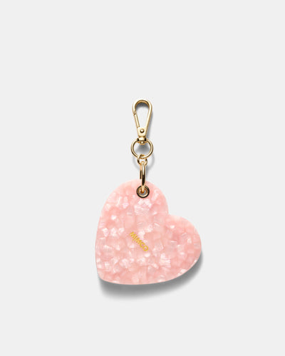 Lovely Hair Comb Keyring - Petal