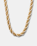Weave Pearl Necklace - Pearl