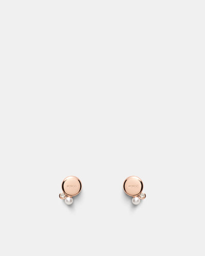 Impression Bracelet And Earrings Gift Box - Rose Gold