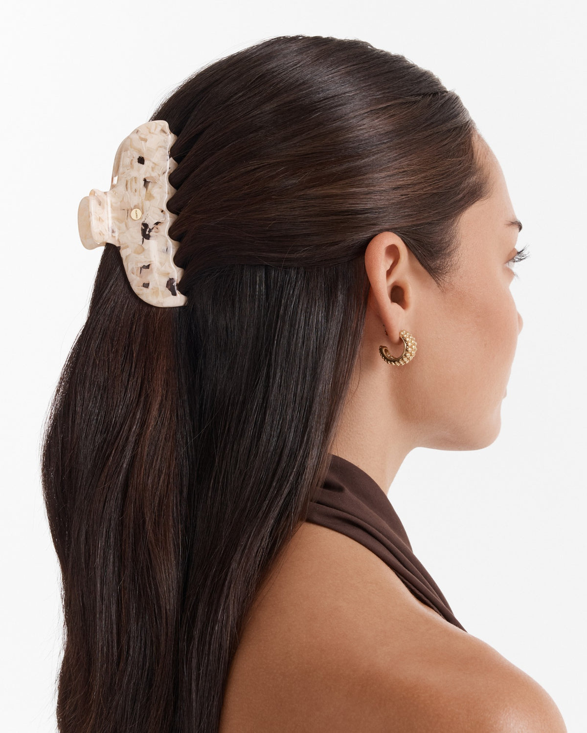 Mimco Mega Hair Claw Clip - Pearl