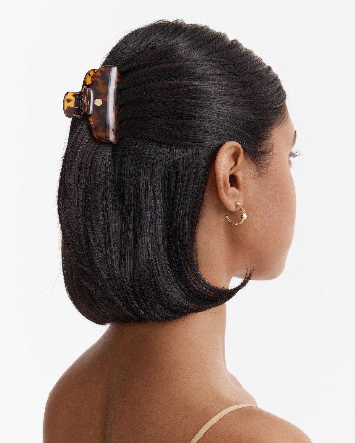 Mimco Middy Hair Claw Clip - Tort