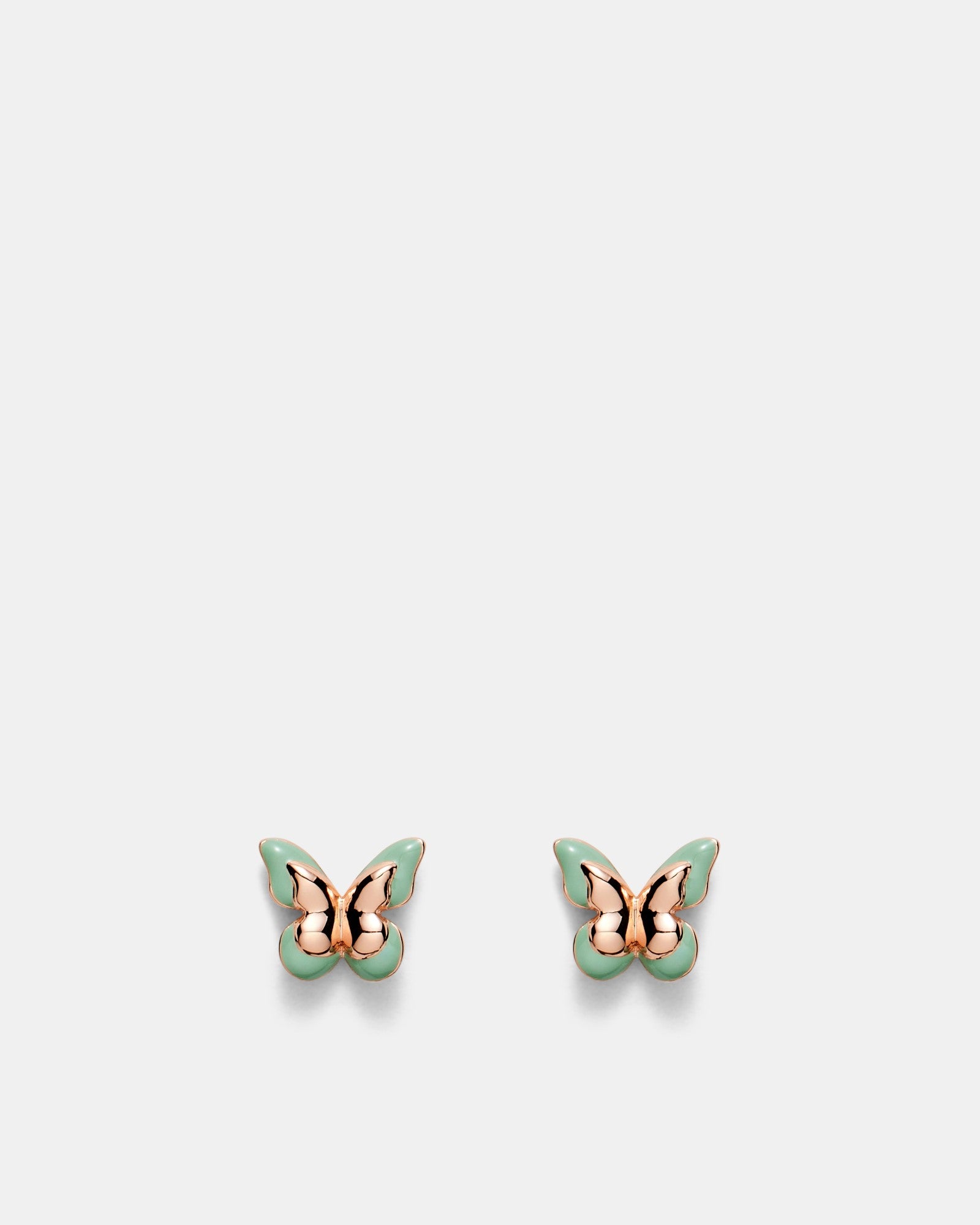 Butterfly Enamel Earrings - Willow