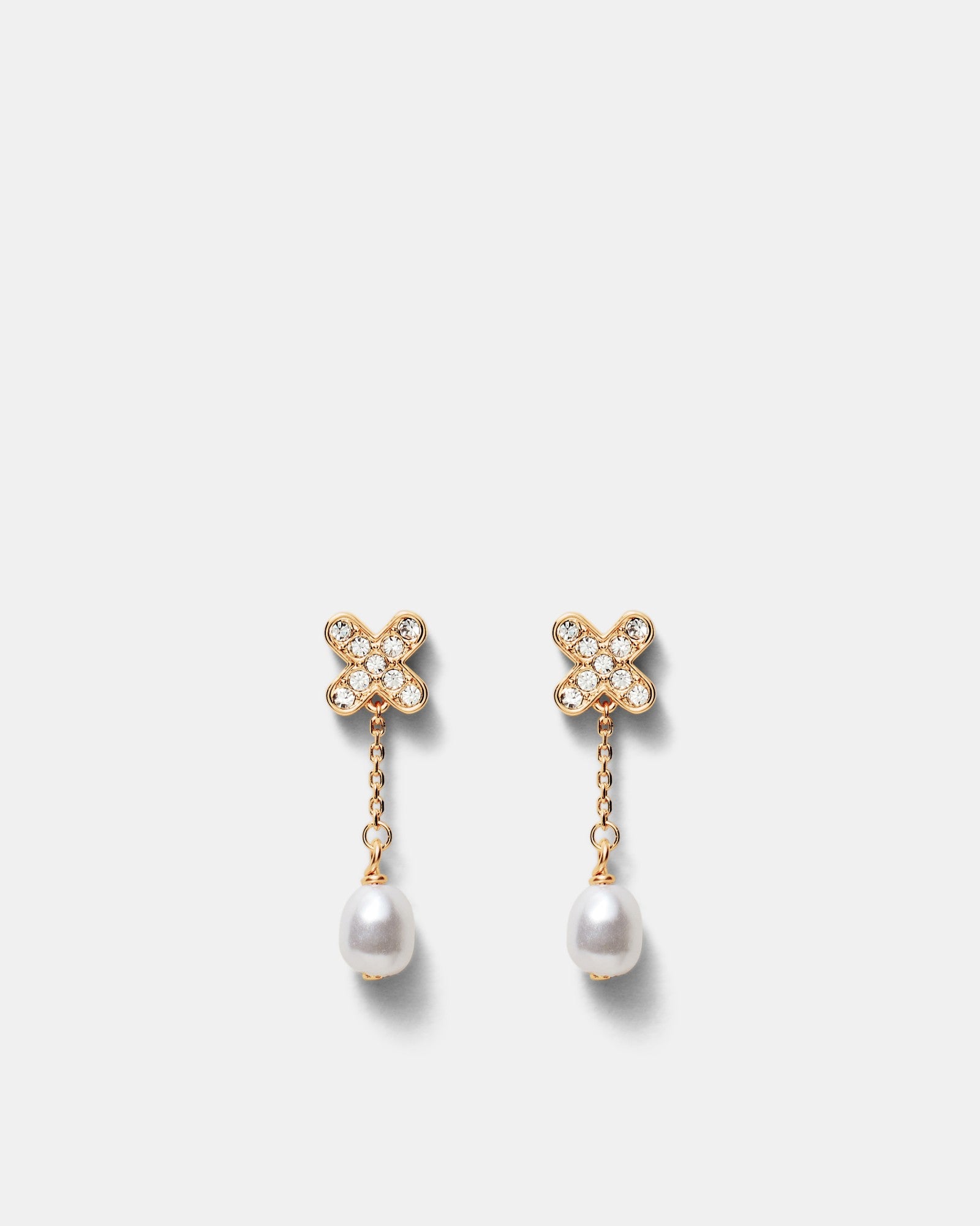 Adorbs Pearl Earrings - Gold