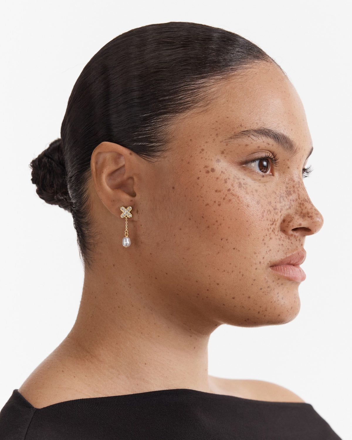 Adorbs Pearl Earrings - Gold