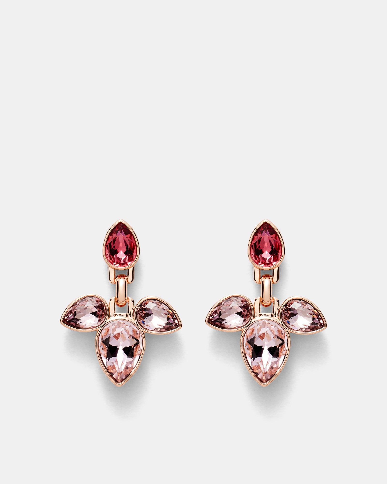 Bumper Pear Earrings - Petal