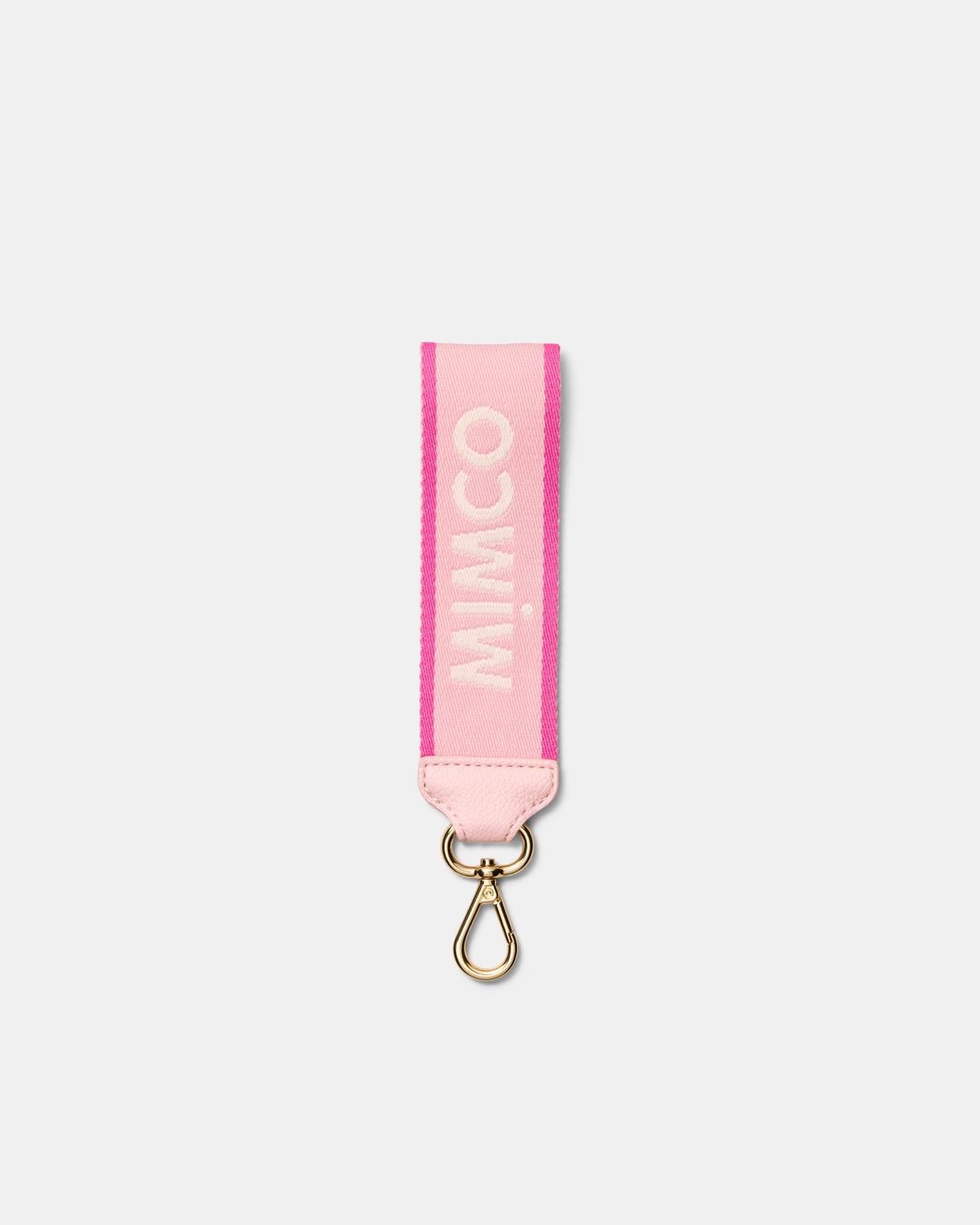 Stripe Webbing Wrist Strap - Pink Multi